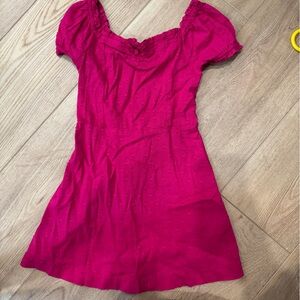 Old navy pink sweetheart neckline dress size XS/5